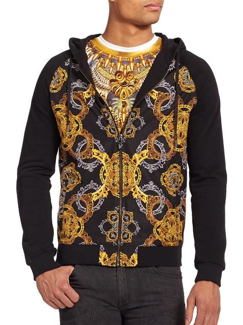 versace hoodie men|versace jumper men's sale.